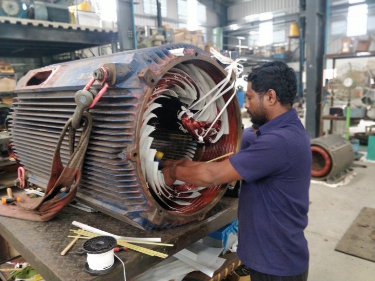 electric motor rewinding services